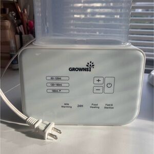 GROWNSY White Baby Bottle Warmer